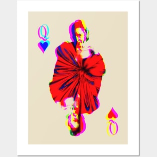 Billie Holiday queen of hearts Posters and Art